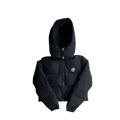 TS Womens Black Irongate Hooded Puffer Jacket